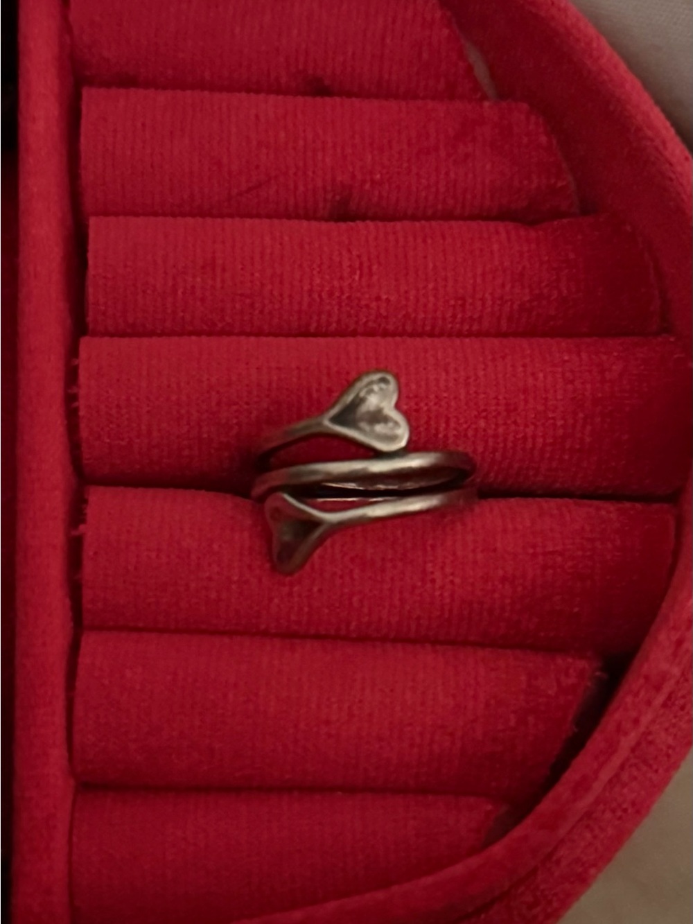 James Avery hearts embrace ring